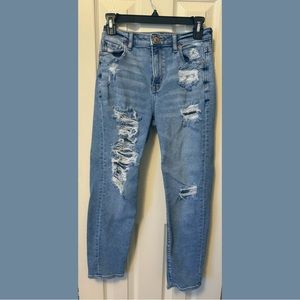 Destressed jeans from American Eagle